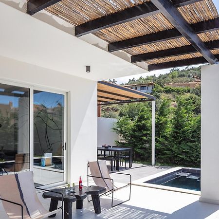 Modern Villa Casa Filo Verde With Private Pool & Bbq,200M From The Beach Plakias Exterior foto